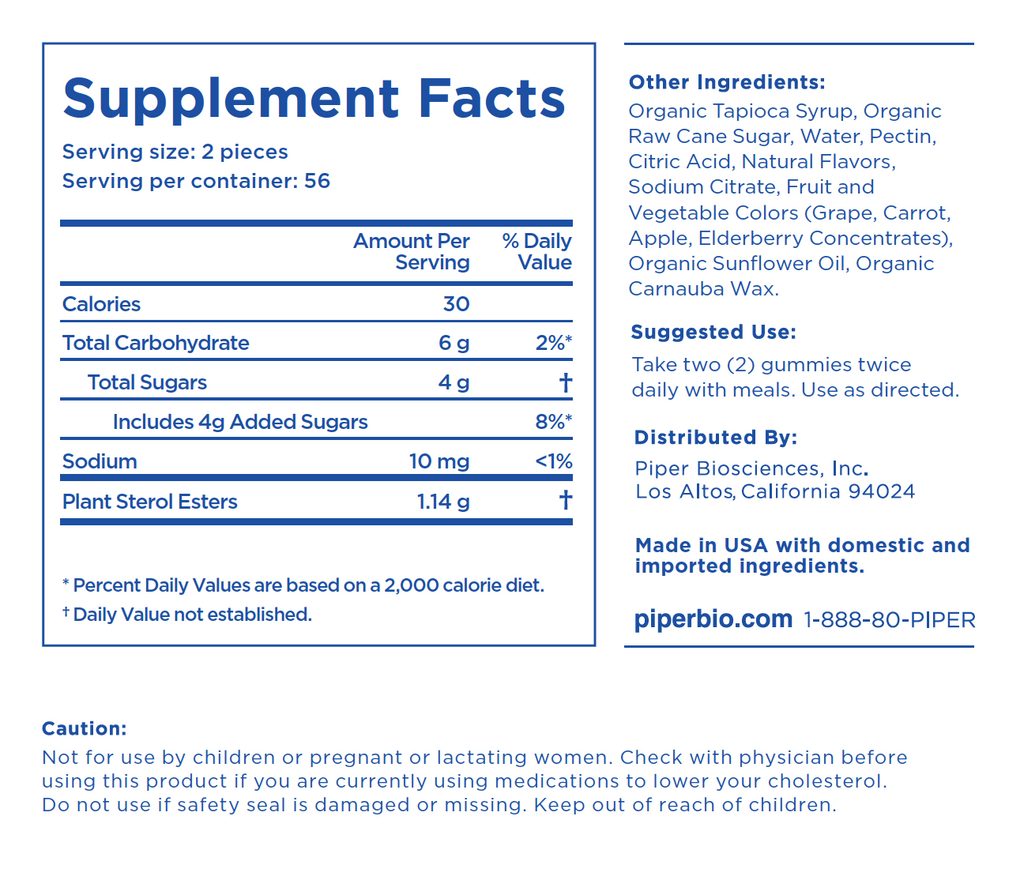 28 Day Supply (112 Gummies): 28 Daily Packs