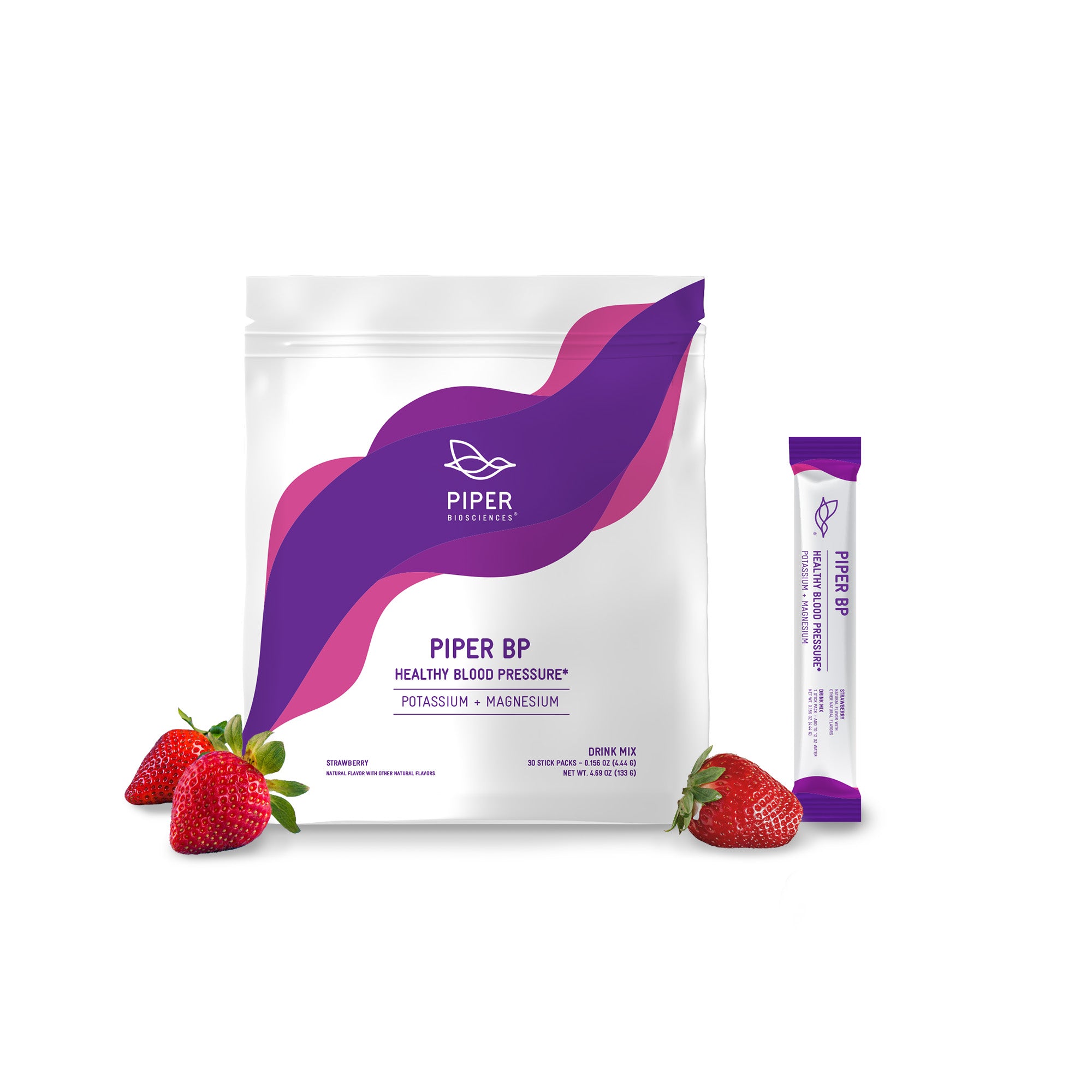 PIPER BP Healthy Blood Pressure* Drink Mix (Buy 3, Save 10%, Use Code BP10)