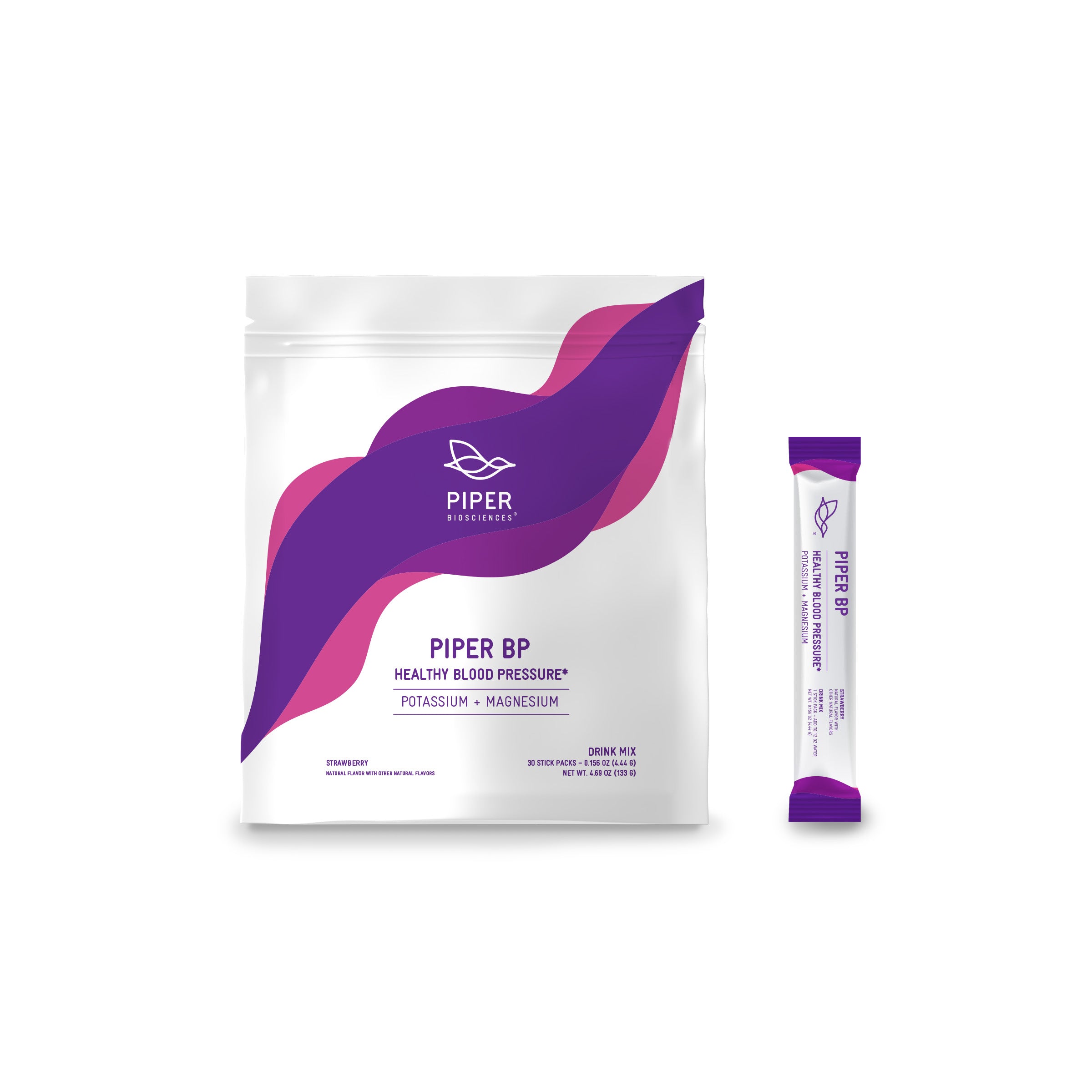 PIPER BP Healthy Blood Pressure* Drink Mix (Buy 3, Save 10%, Use Code BP10)